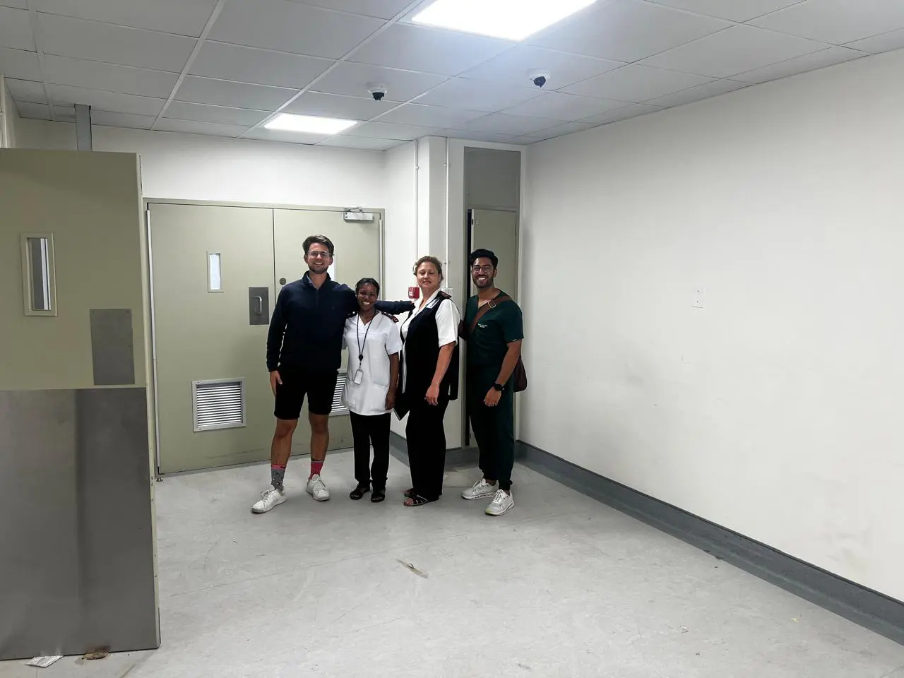 The Lifepod before equipment is moved in